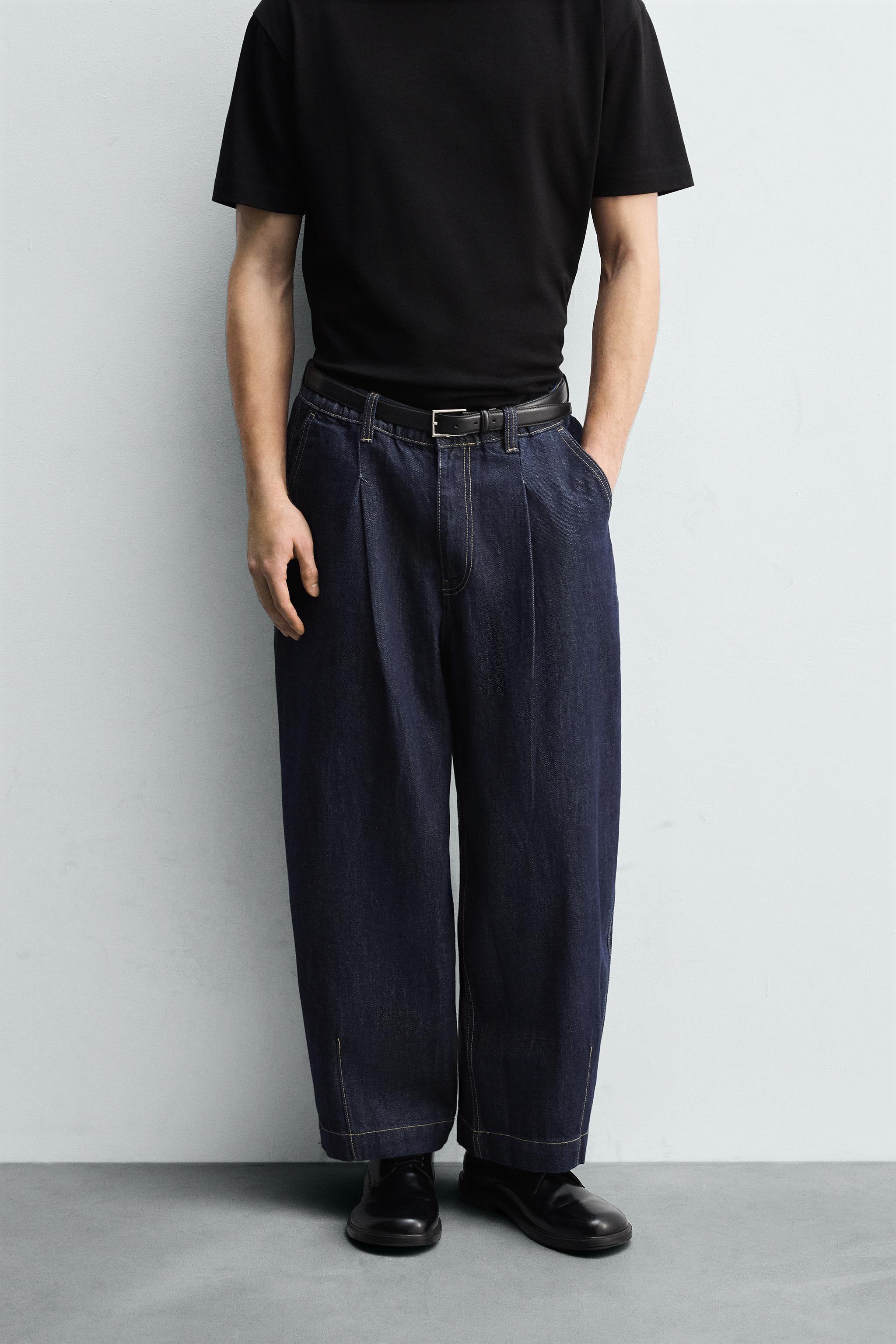 ワイドレッグパンツ – メンズ | ZARA 日本