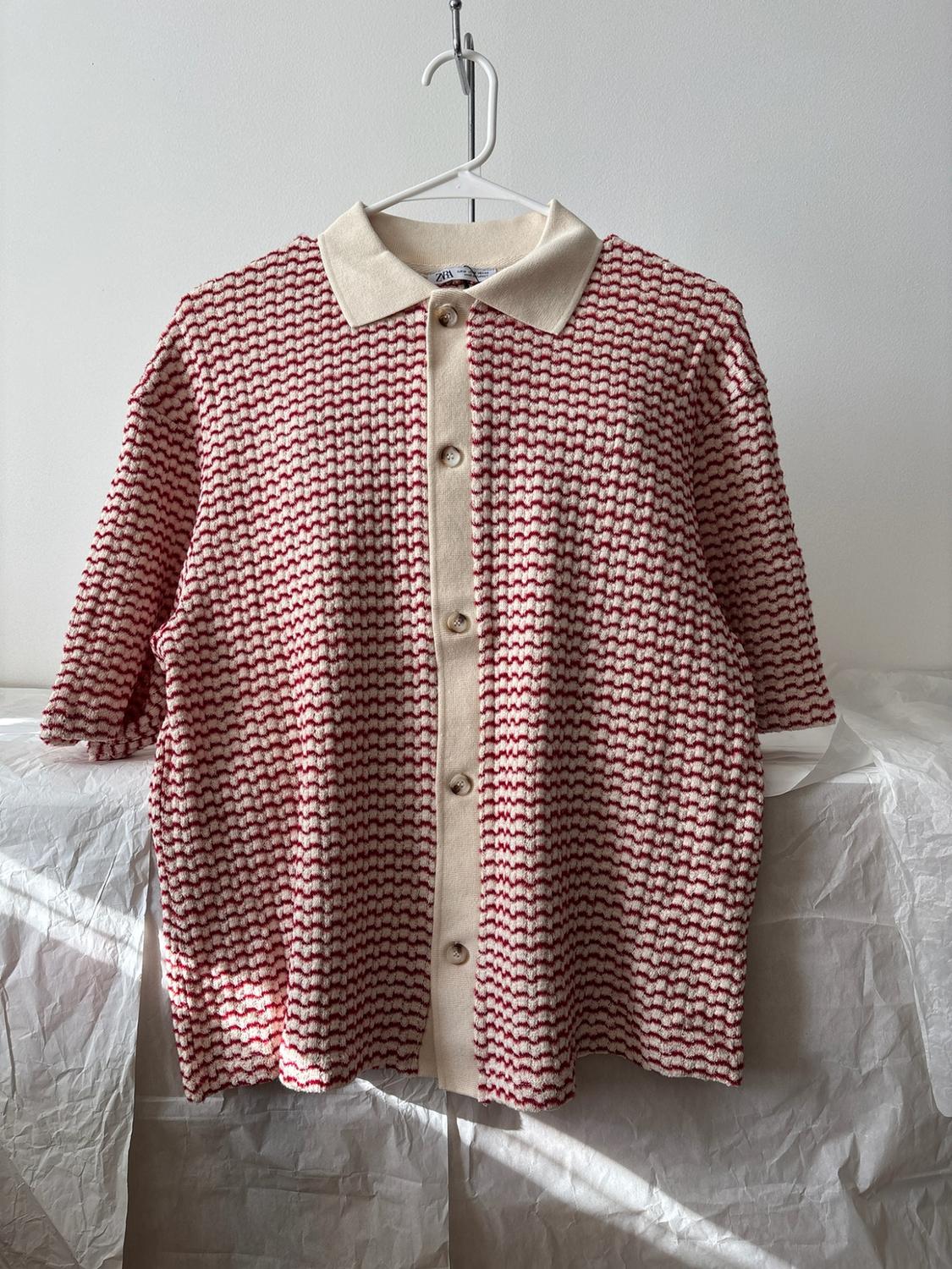 GEOMETRIC JACQUARD CARDIGAN - Image 3