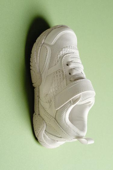 Zara BAREFOOT SNEAKERS - White