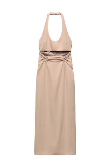 CUT OUT MIDI DRESS