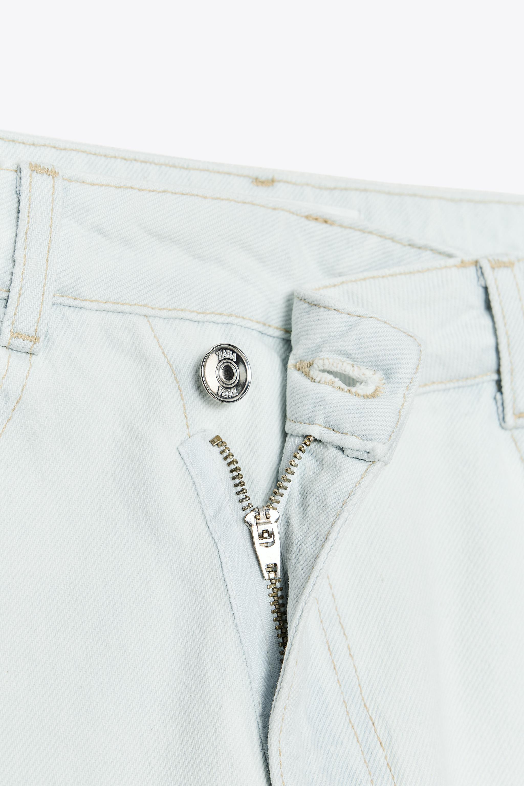 Z.09 STRAIGHT ANKLE HIGH WAIST CROSSOVER JEANS
