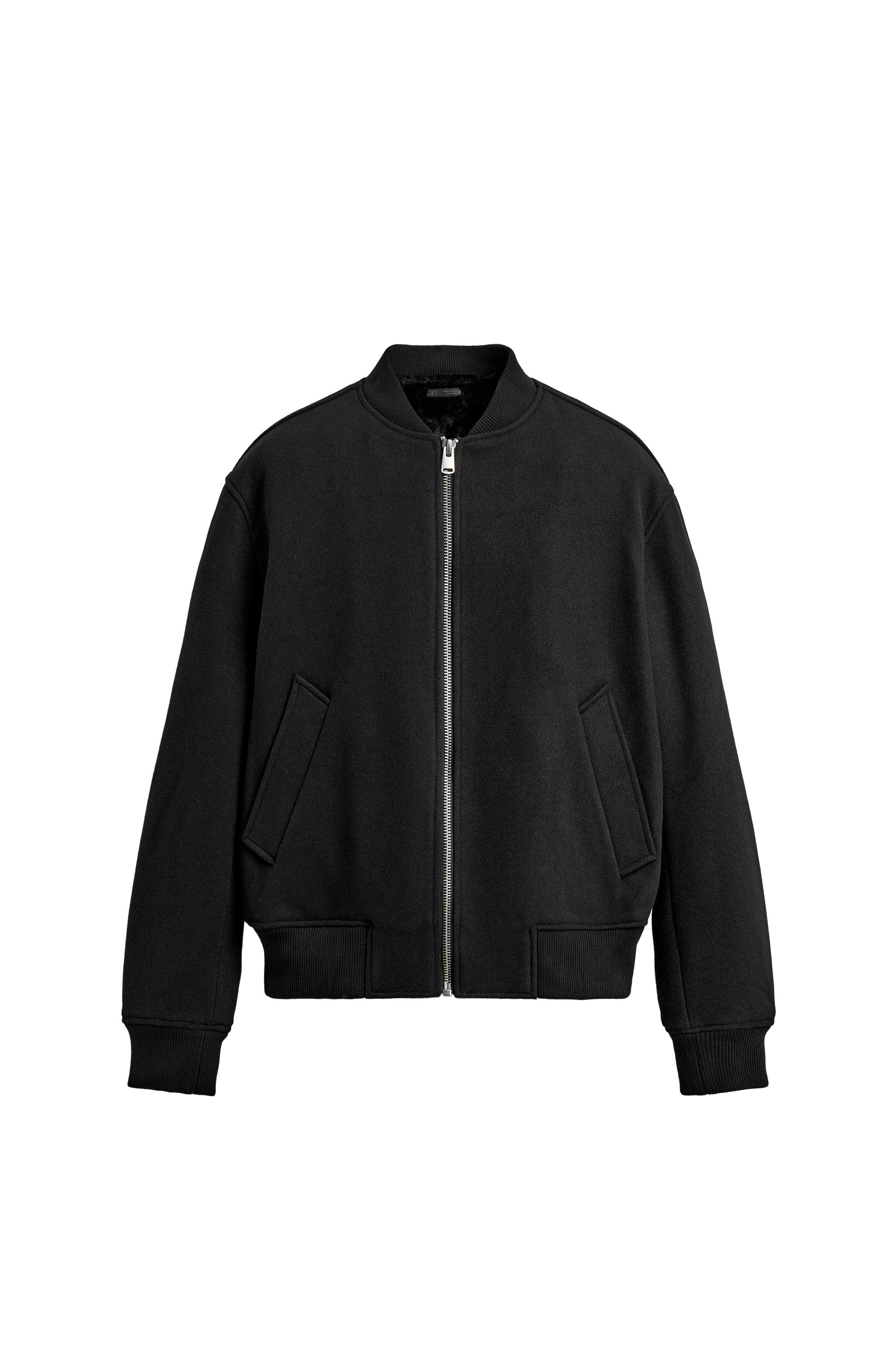 COMBINED BOMBER JACKET - Beige | ZARA India