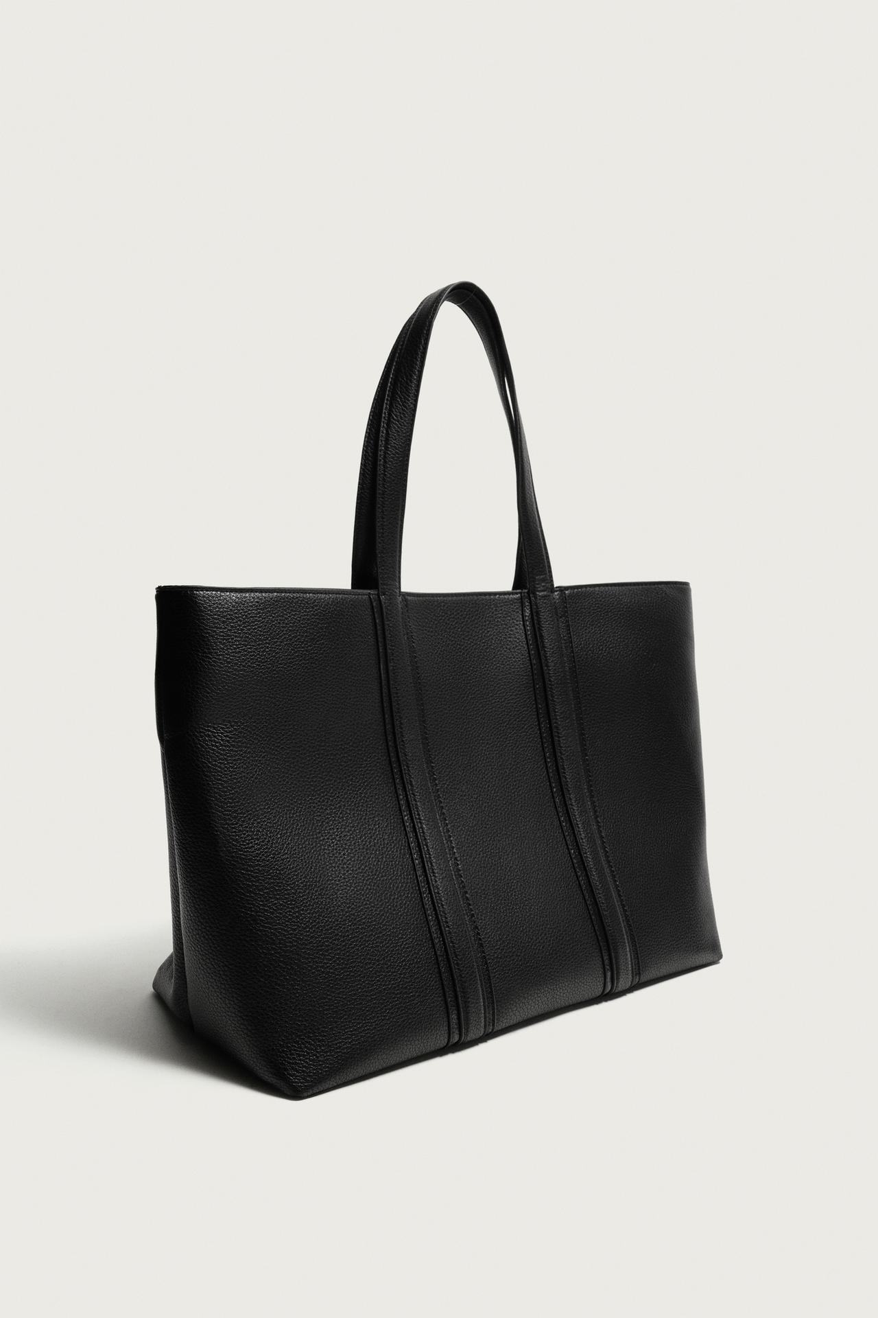XL SHOPPER BAG — Black