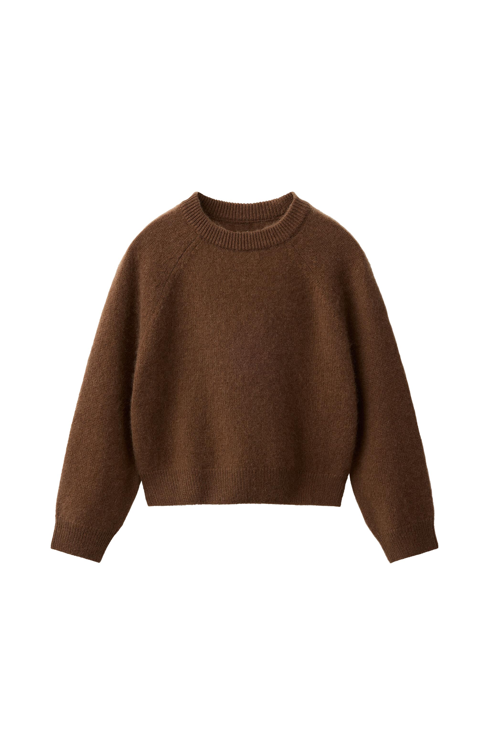 カシミヤ100% セーター - ブラウン | ZARA Japan / 日本