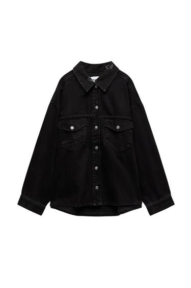 OVERSIZED DENIM OVERSHIRT
