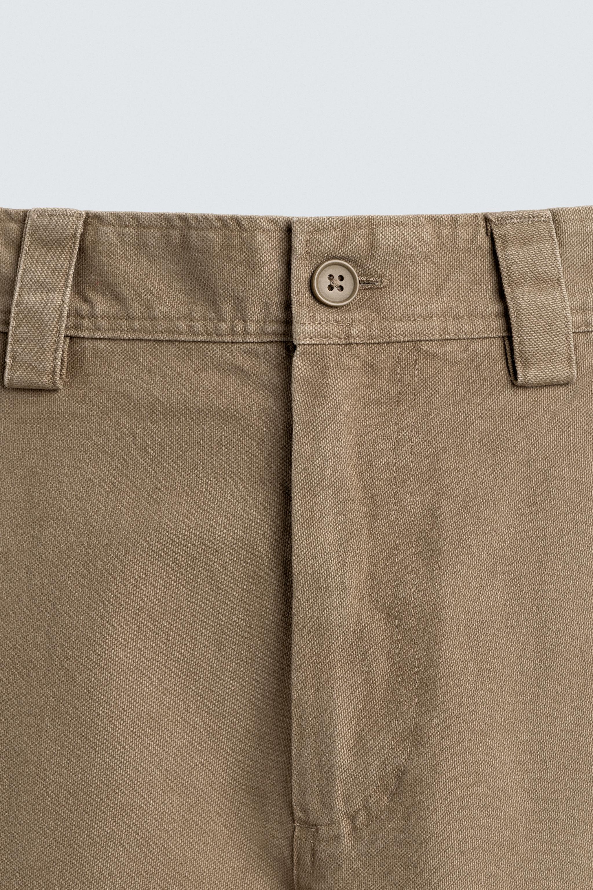 PANTALON STRAIGHT FIT BRODÉ
