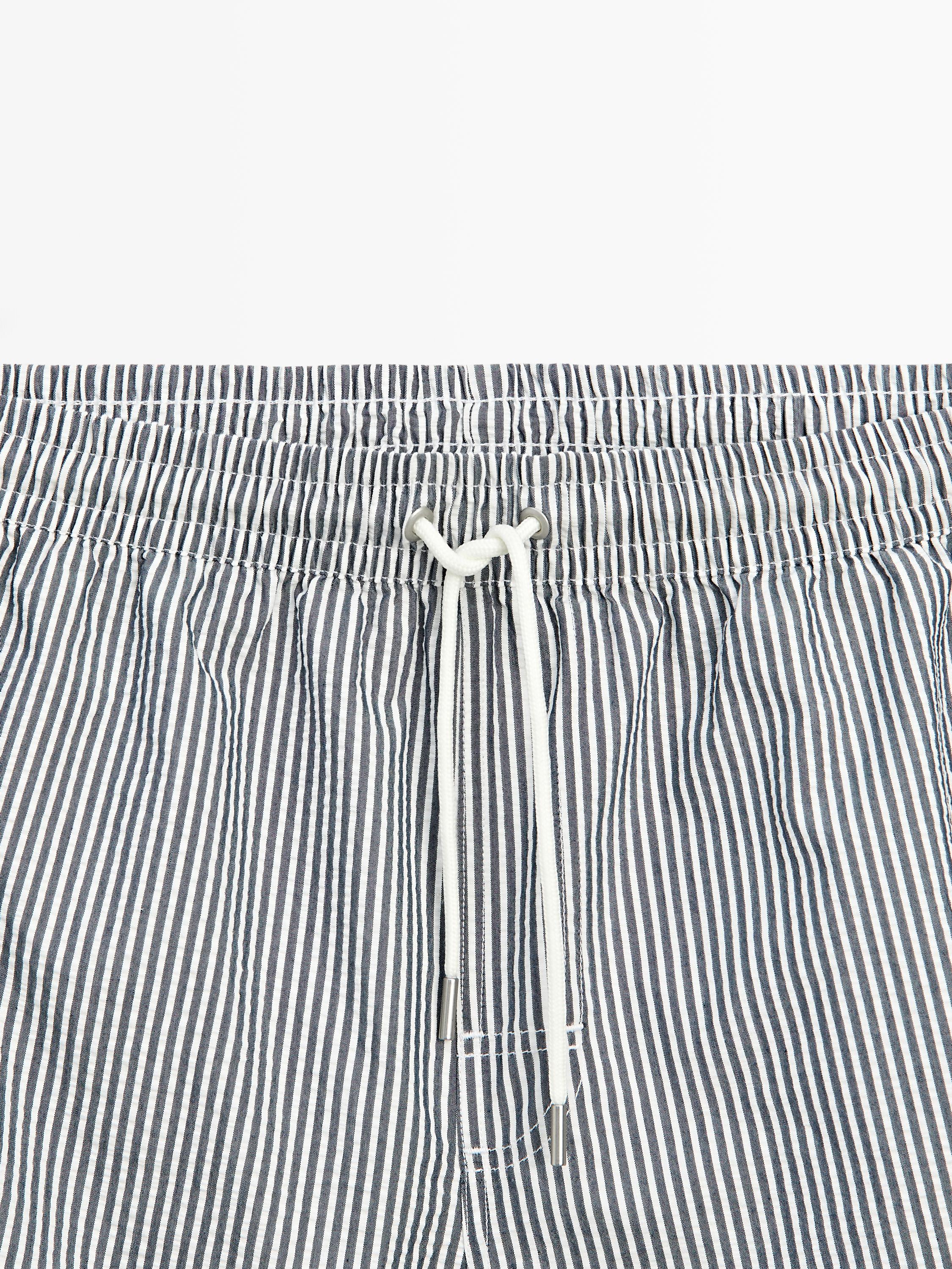 Maillot de bain à rayures