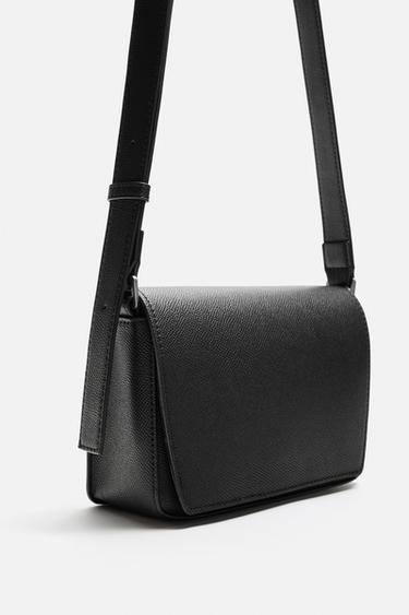 SAC BANDOULIÈRE TEXTURÉ - Noir de Zara - Image 2