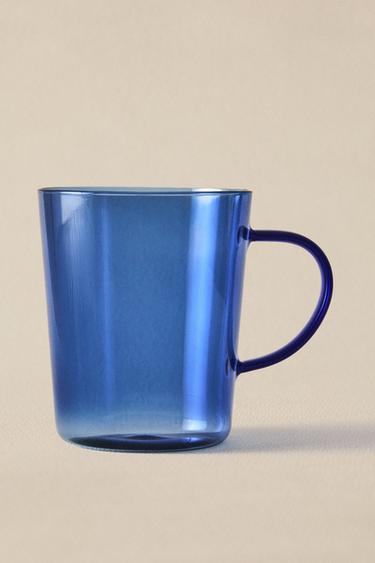 BOROSILICATE MUG - Blue by Zara