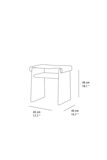 STOOL 02 - Black by Zara - Image 7
