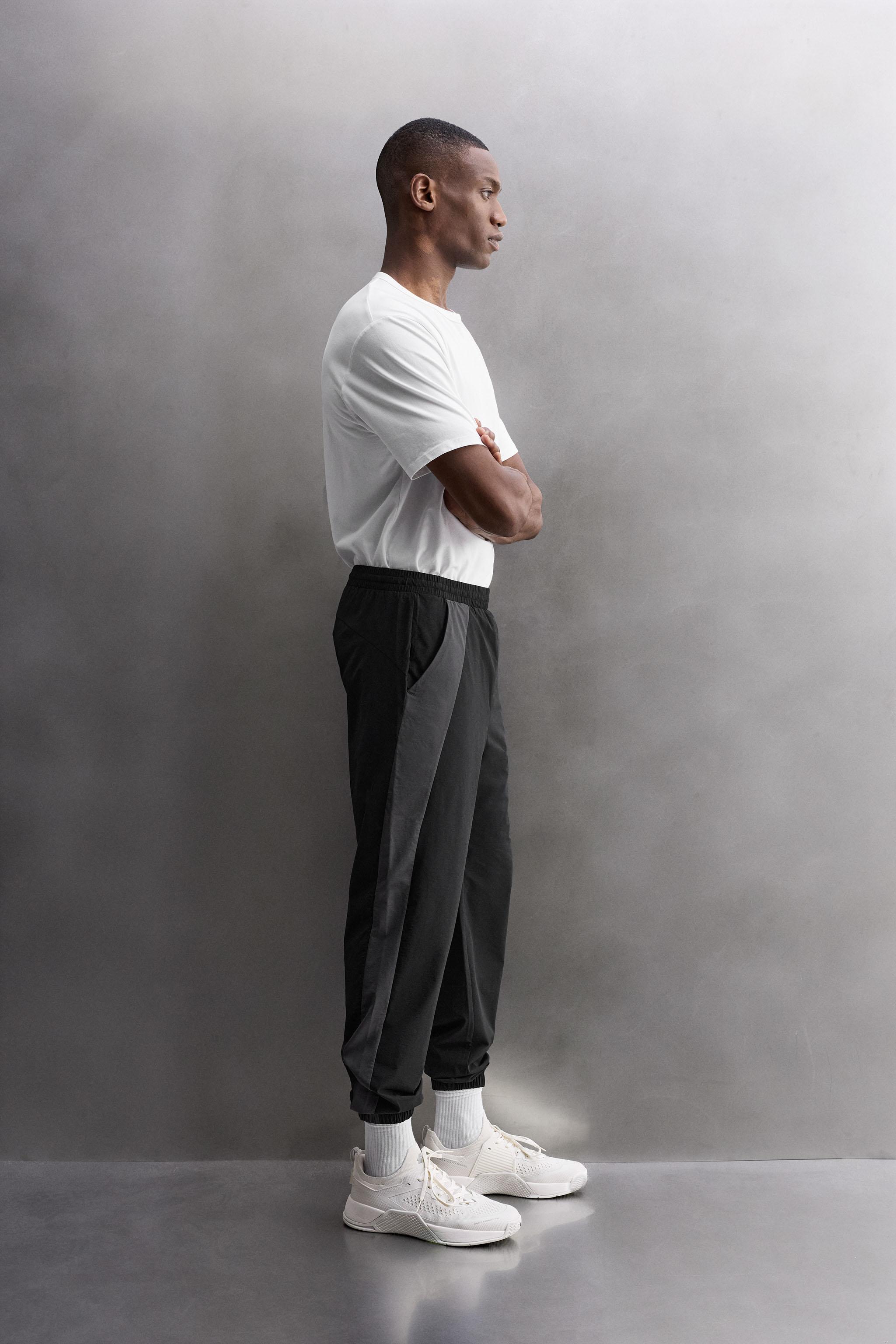 テクニカルカラーブロックパンツ - ブラック | ZARA Japan / 日本