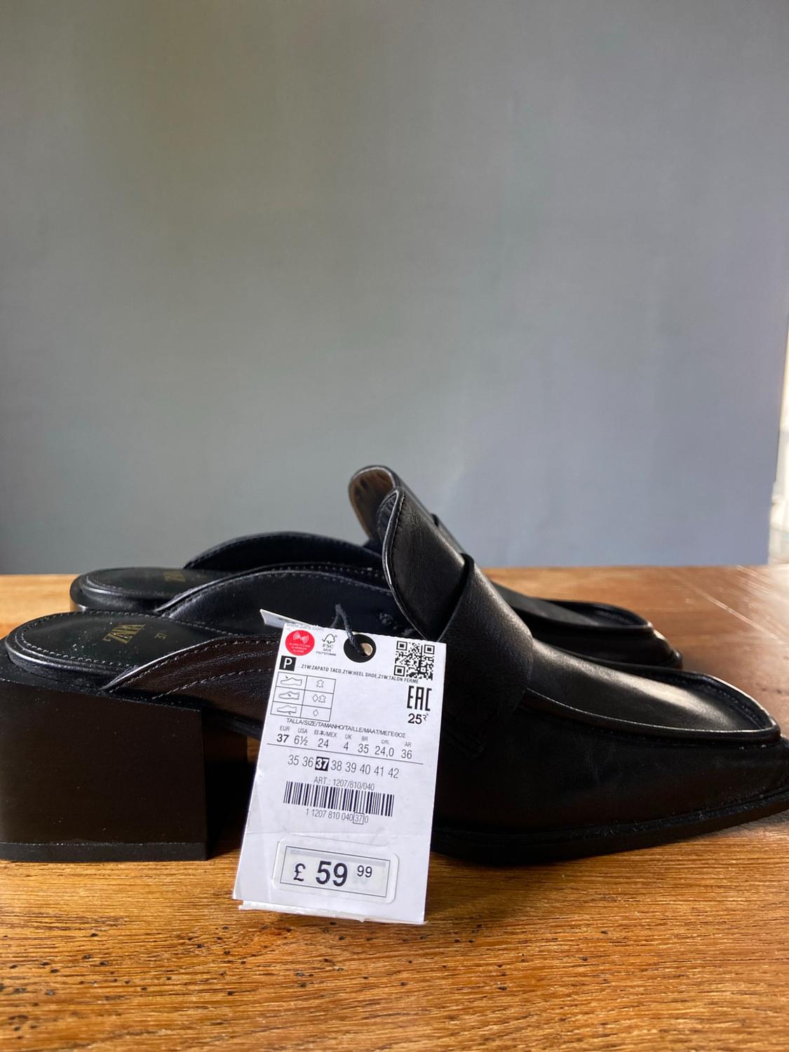 LEATHER MULE LOAFERS - Image 4