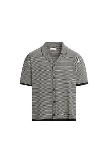 CAMISA PUNTO RAYAS - Rayas de Zara