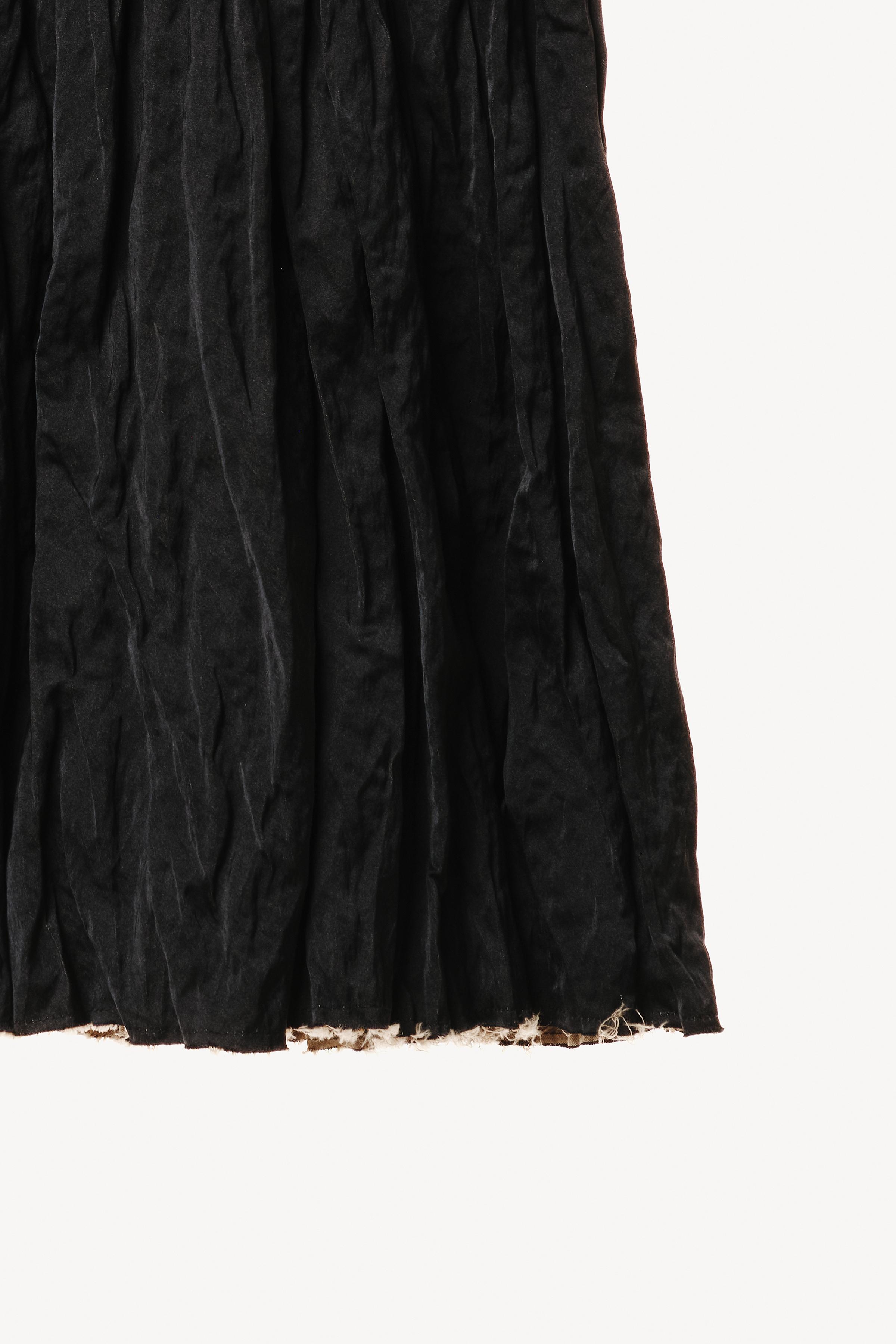 WRINKLED MIDI SKIRT WILLY CHAVARRIA X ZARA