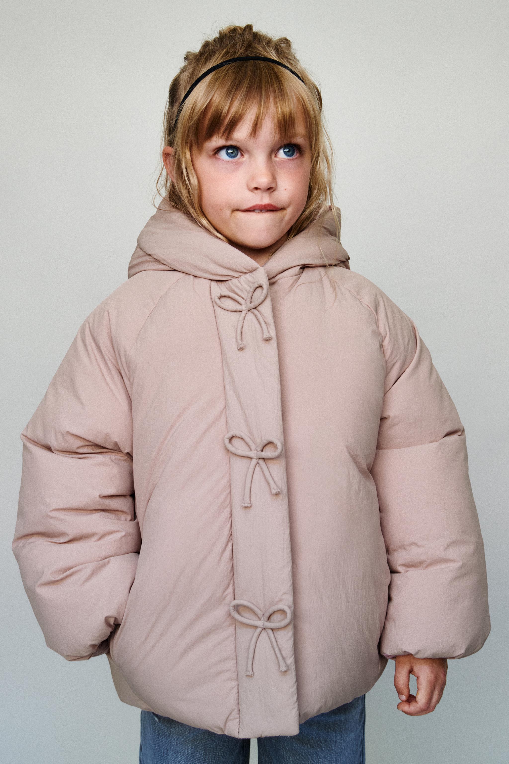 MANTEAU MATELASSÉ DÉPERLANT À NŒUDS