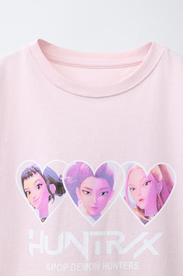 T-SHIRT IMPRIMÉ KPOP DEMON HUNTERS™ NETFLIX © - Rose de Zara - Image 2