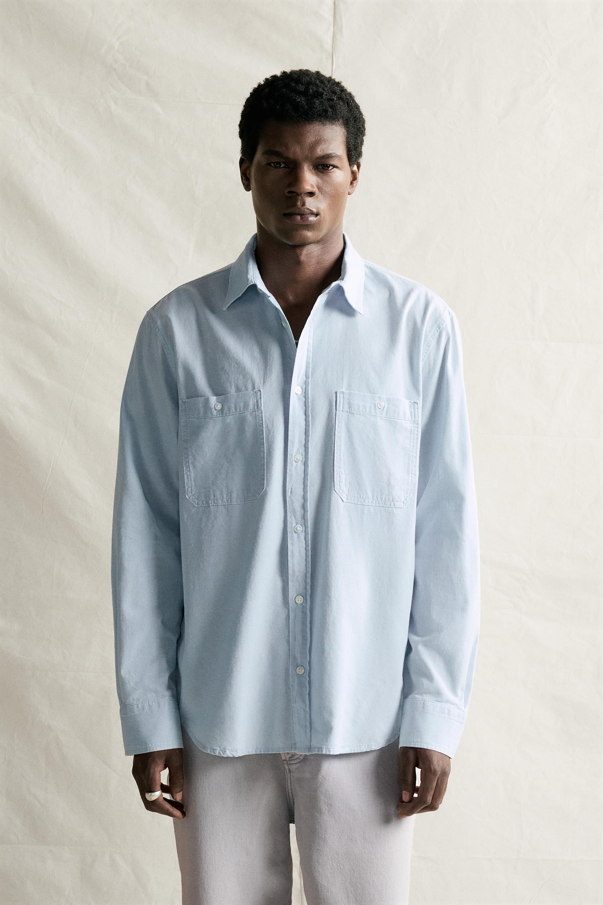REGULAR FIT DENIM SHIRT