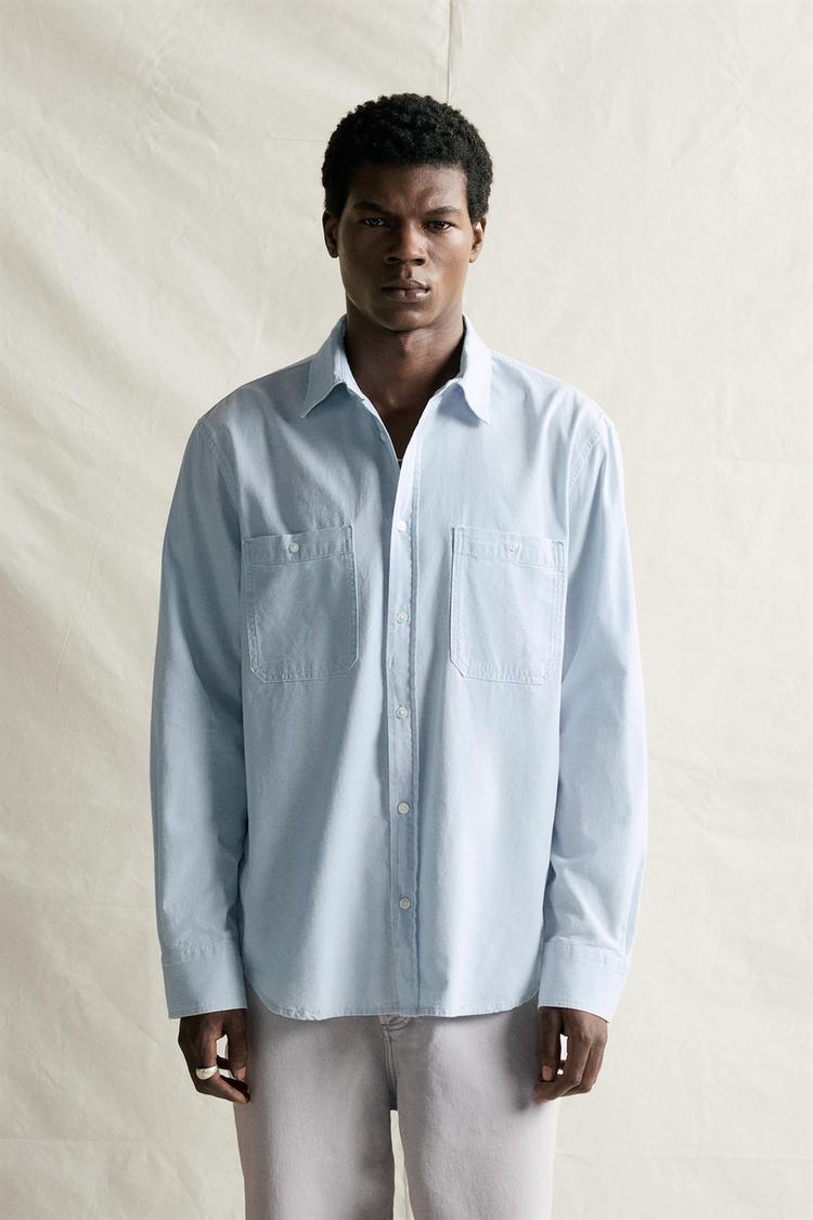 REGULAR FIT DENIM SHIRT