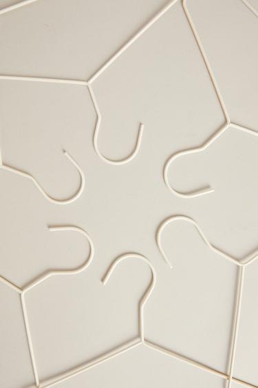 CINTRE ENDUIT (LOT DE 6) - Blanc de Zara - Image 3