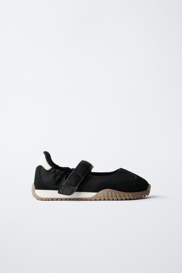 ROCK SPORTS BALLET FLATS - Black by Zara