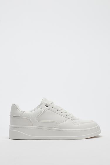 ZAPATILLAS DEPORTIVAS BAMBA - Blanco de Zara