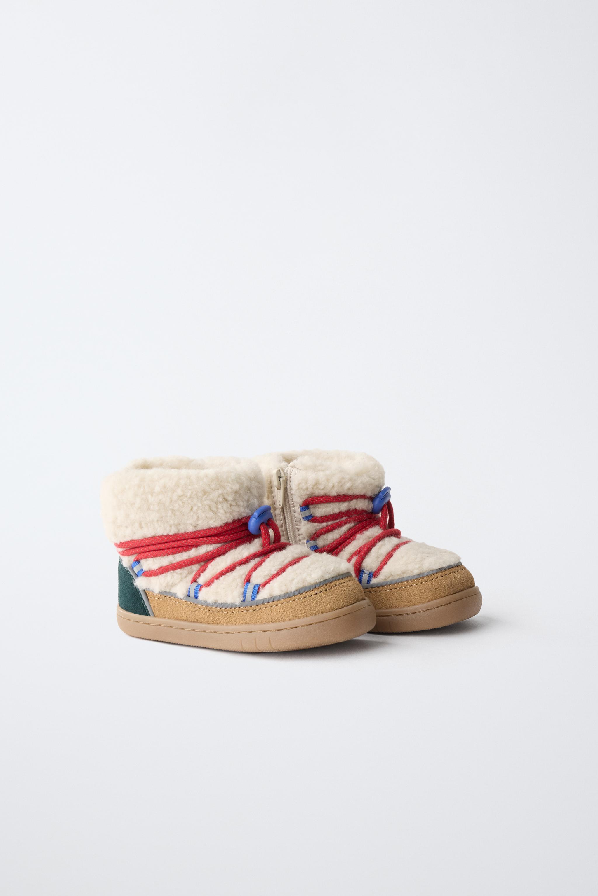 BOTTINES BAREFOOT EN PEAU LAINÉE