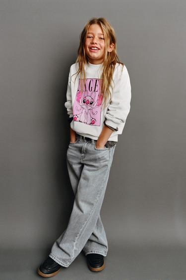 STITCH & ANGEL © DISNEY SWEATSHIRT - Oyster-white by Zara