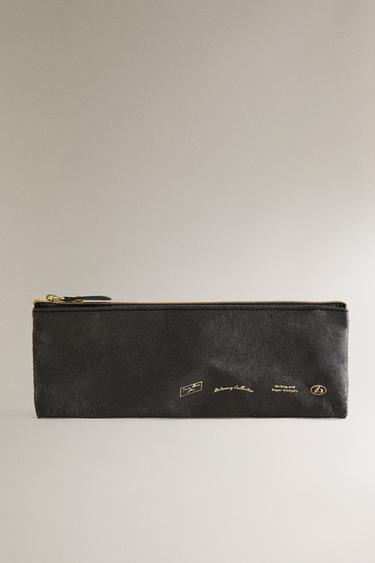 PAPER PENCIL CASE - Black by Zara - Image 0