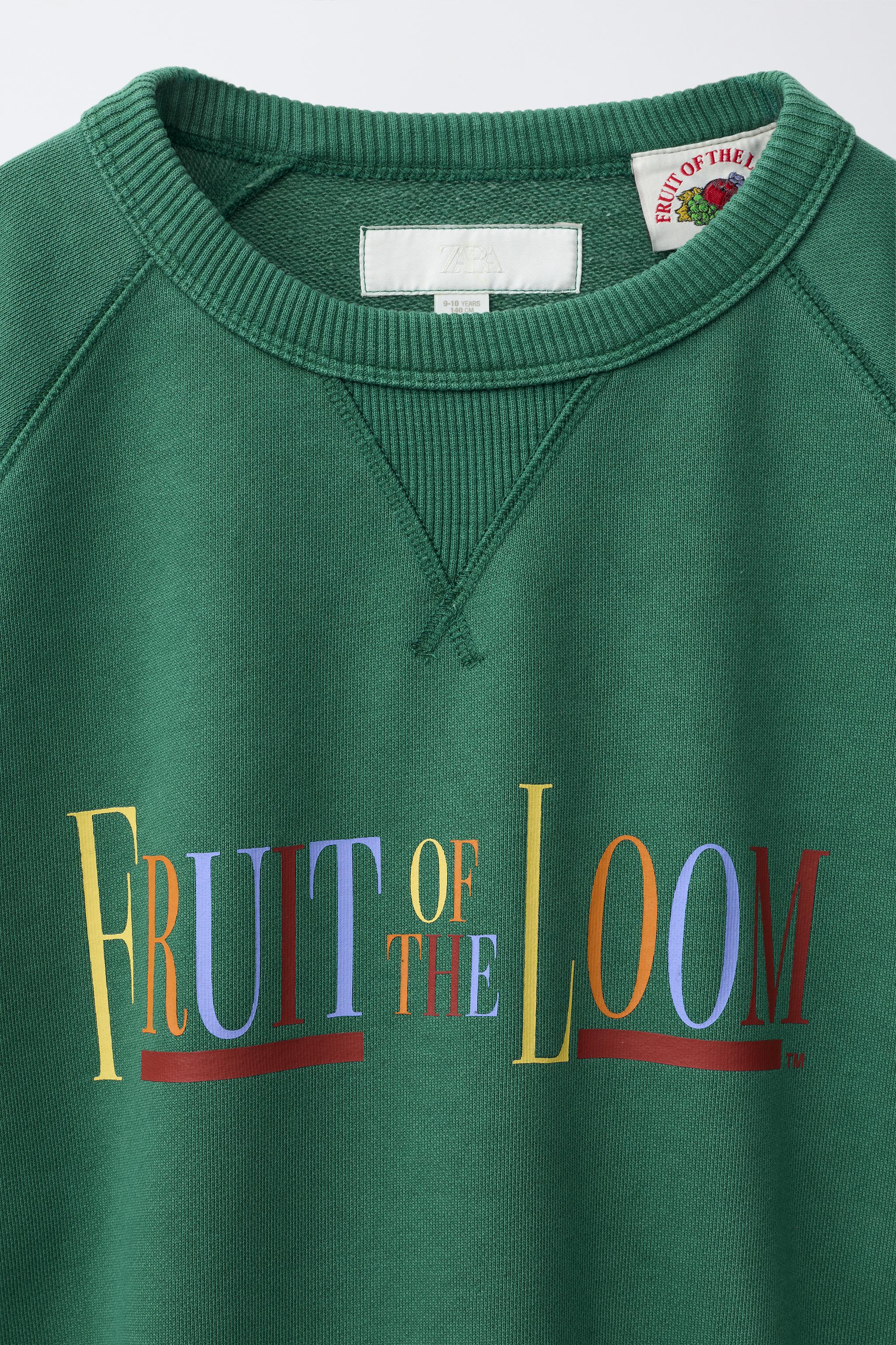 SWEAT BRODÉ FRUIT OF THE LOOM