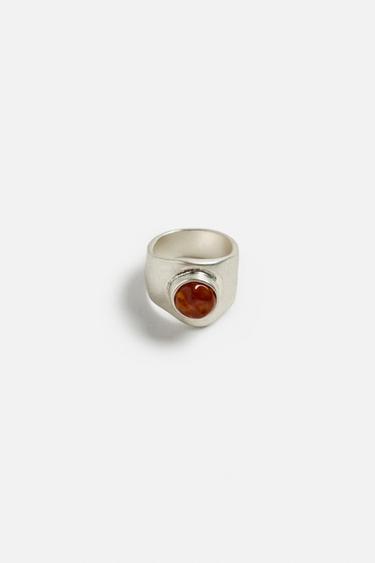 BAGUE CHEVALIÈRE CONTRASTE - Argent de Zara - Image 4