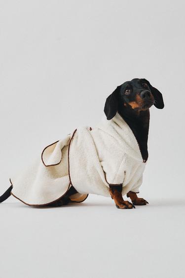 PEIGNOIR COTON ANIMAUX - Écru de Zara - Image 4