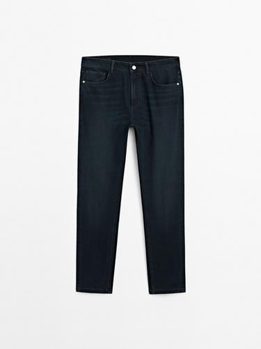 Zara Lightweight slim fit jeans - Blue - Image 0