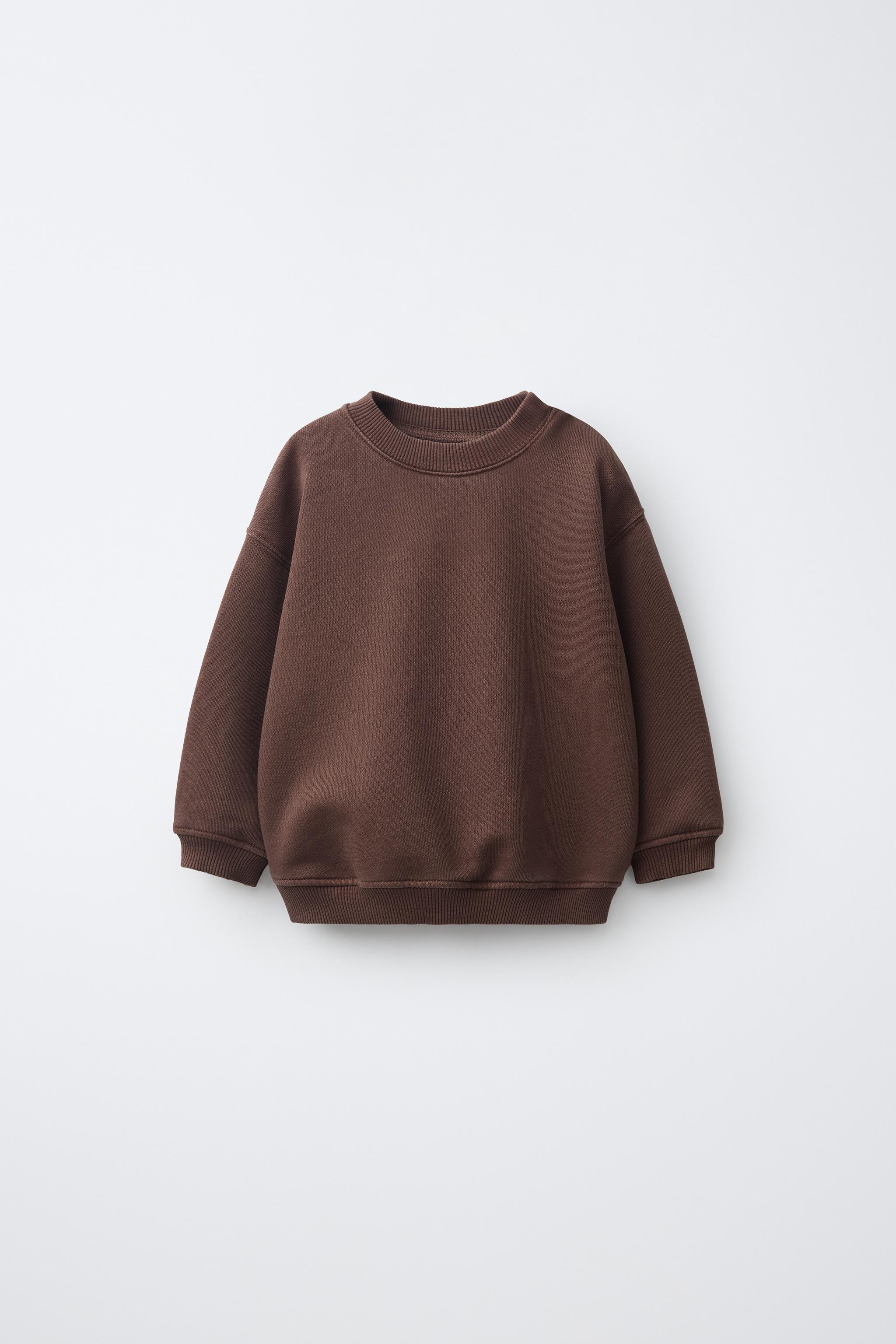 SOLID GARMENT-DYED SWEATSHIRT