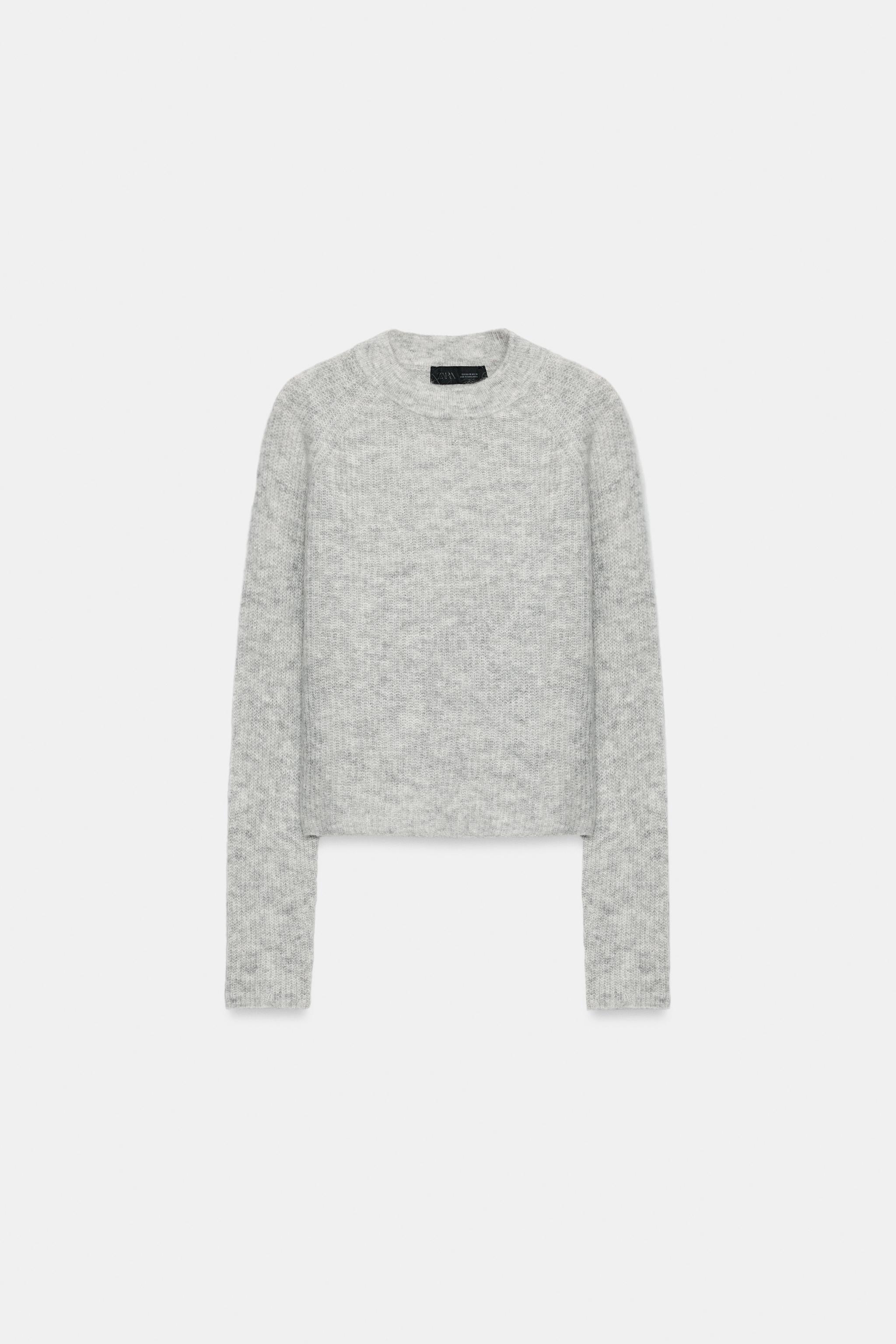 BASIC ALPACA AND WOOL SWEATER