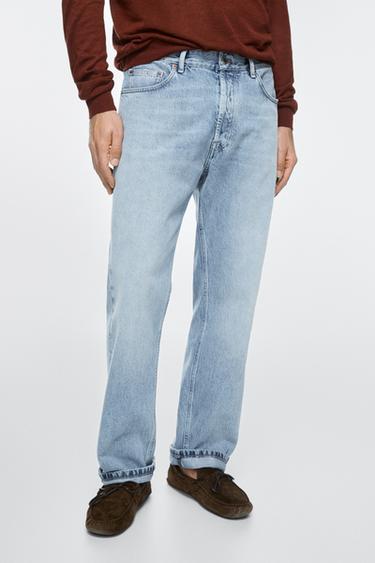 Zara Straight-leg jeans - Light blue