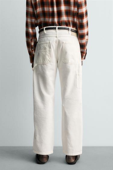 PANTALON À POCHES CARPENTIER AARON LEVINE X ZARA - Blanc de Zara - Image 2