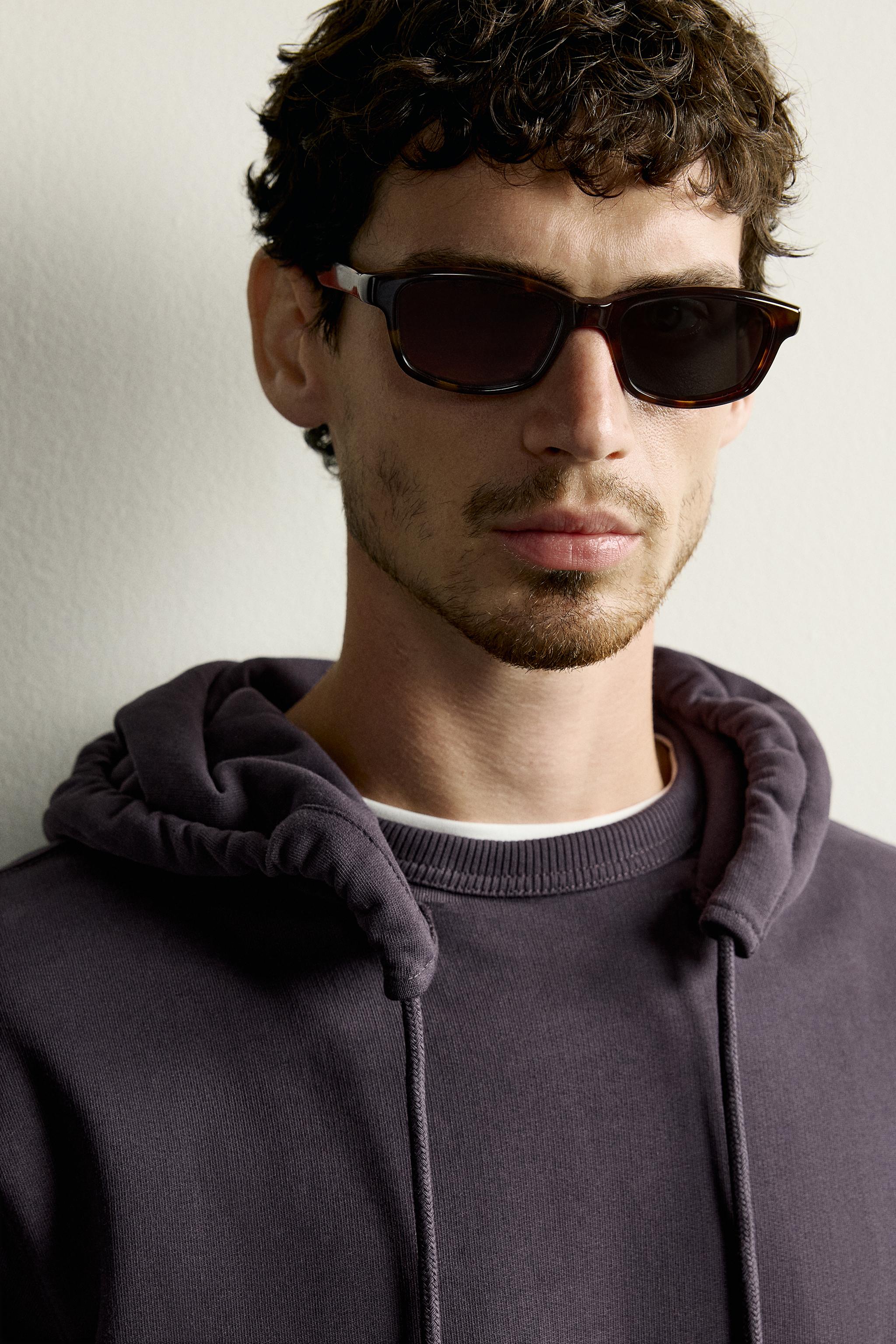 Zara KAPÜŞONLU BİSİKLET YAKA SWEATSHIRT görsel 5