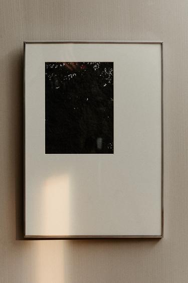 CADRE PHOTO ARGENTÉ PASSE-PARTOUT INTERCHANGEABLE - Argent de Zara