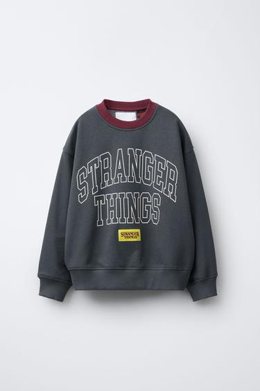 STRANGER THINGS™/© NETFLIX PRINT SWEATSHIRT - Anthracite grey by Zara