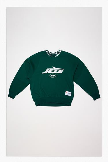 Zara NFL JETS FLEECE SWEATSHIRT - GREEN - Image 0