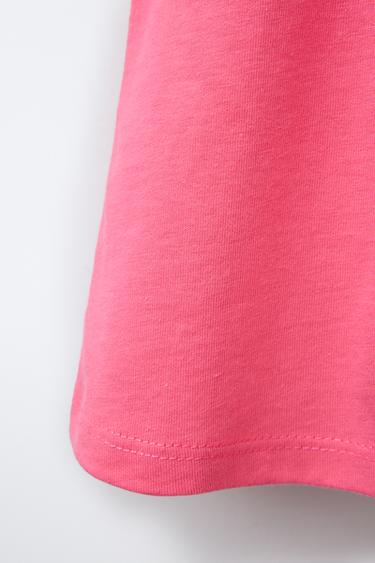 ROBE À BRETELLES ET LACET - Corail de Zara - Image 3