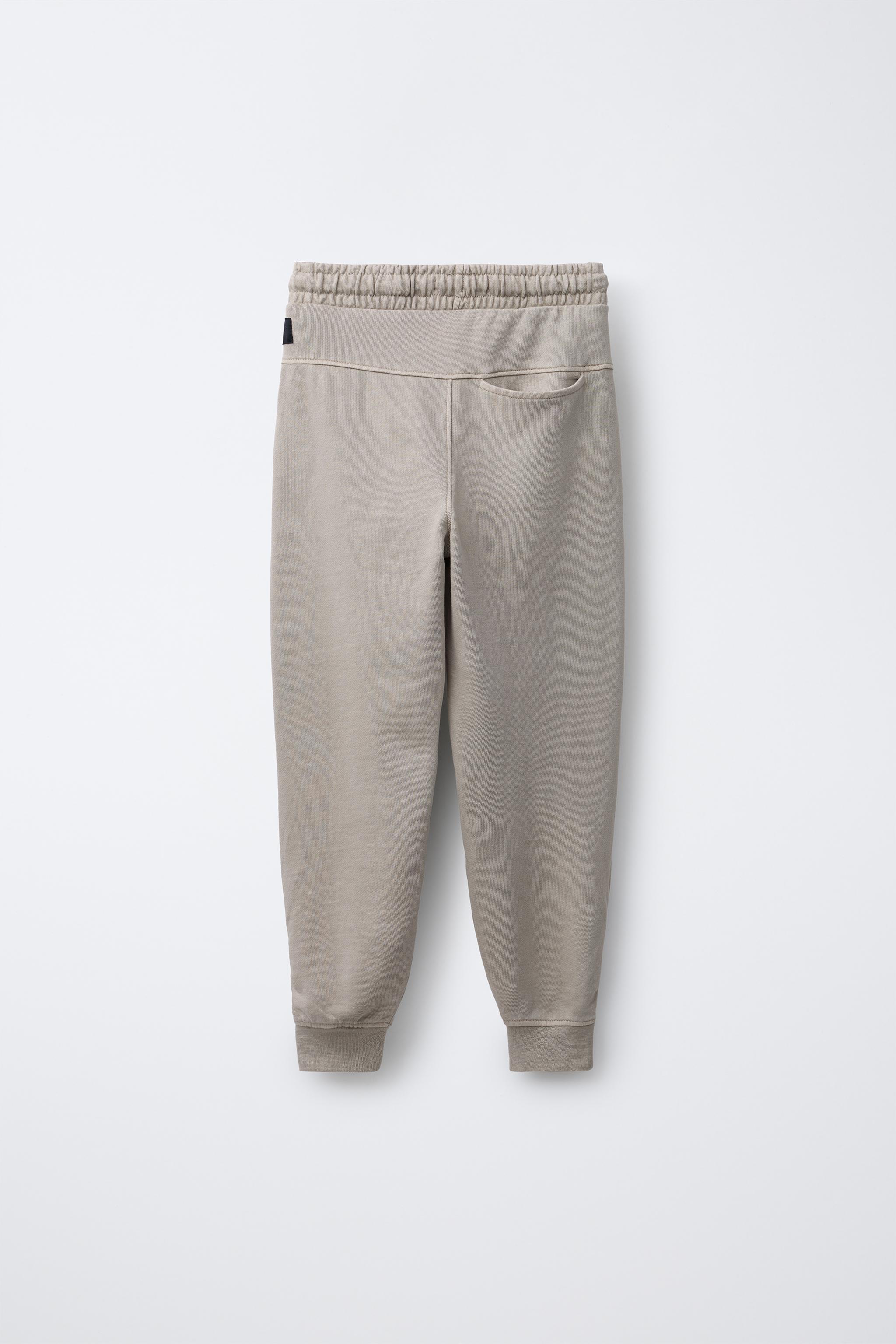JOGGER PANTS WITH ZIPPERS - Dark anthracite | ZARA United States
