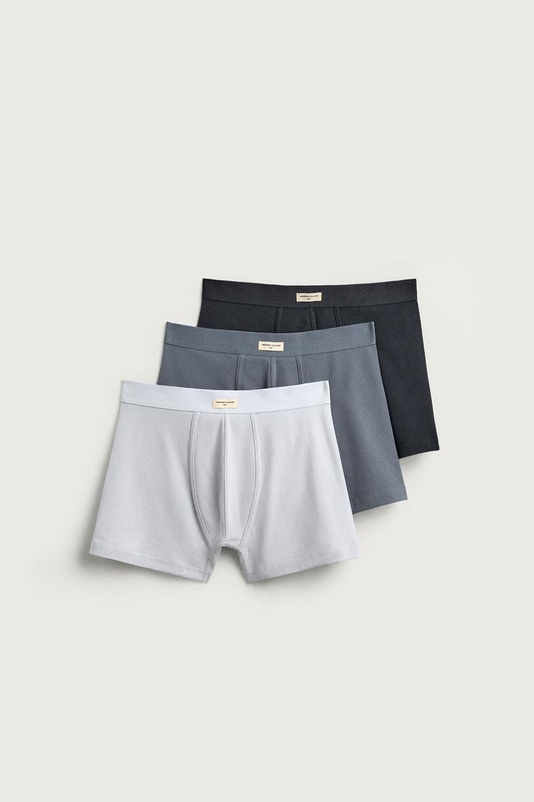 SOFT BOXER 3-PACK — various