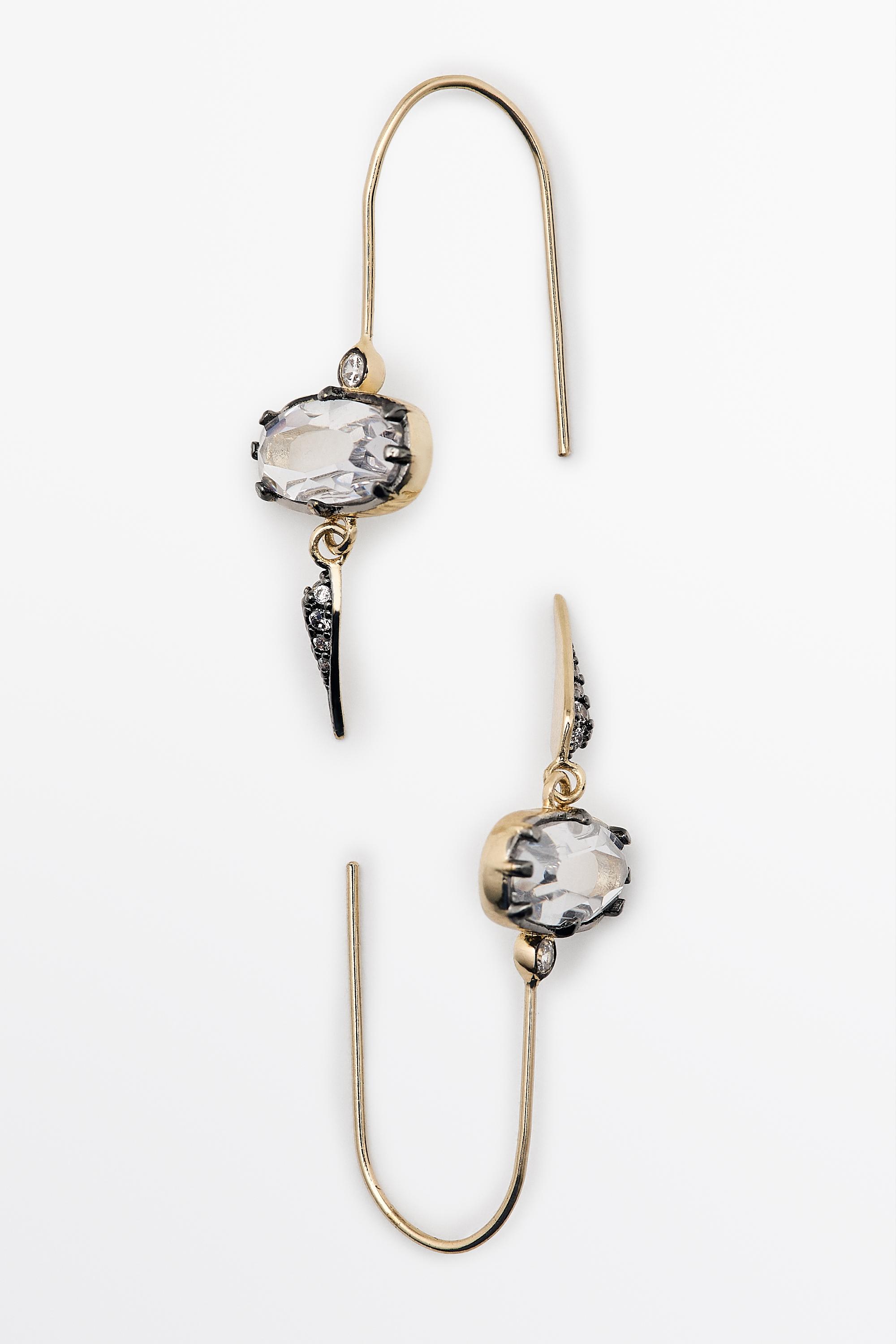 Antique-style earrings