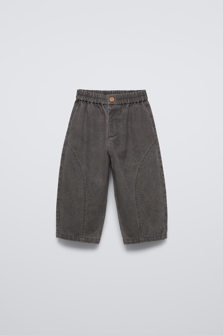 DENIM EFFECT CORDUROY PANTS, BABY