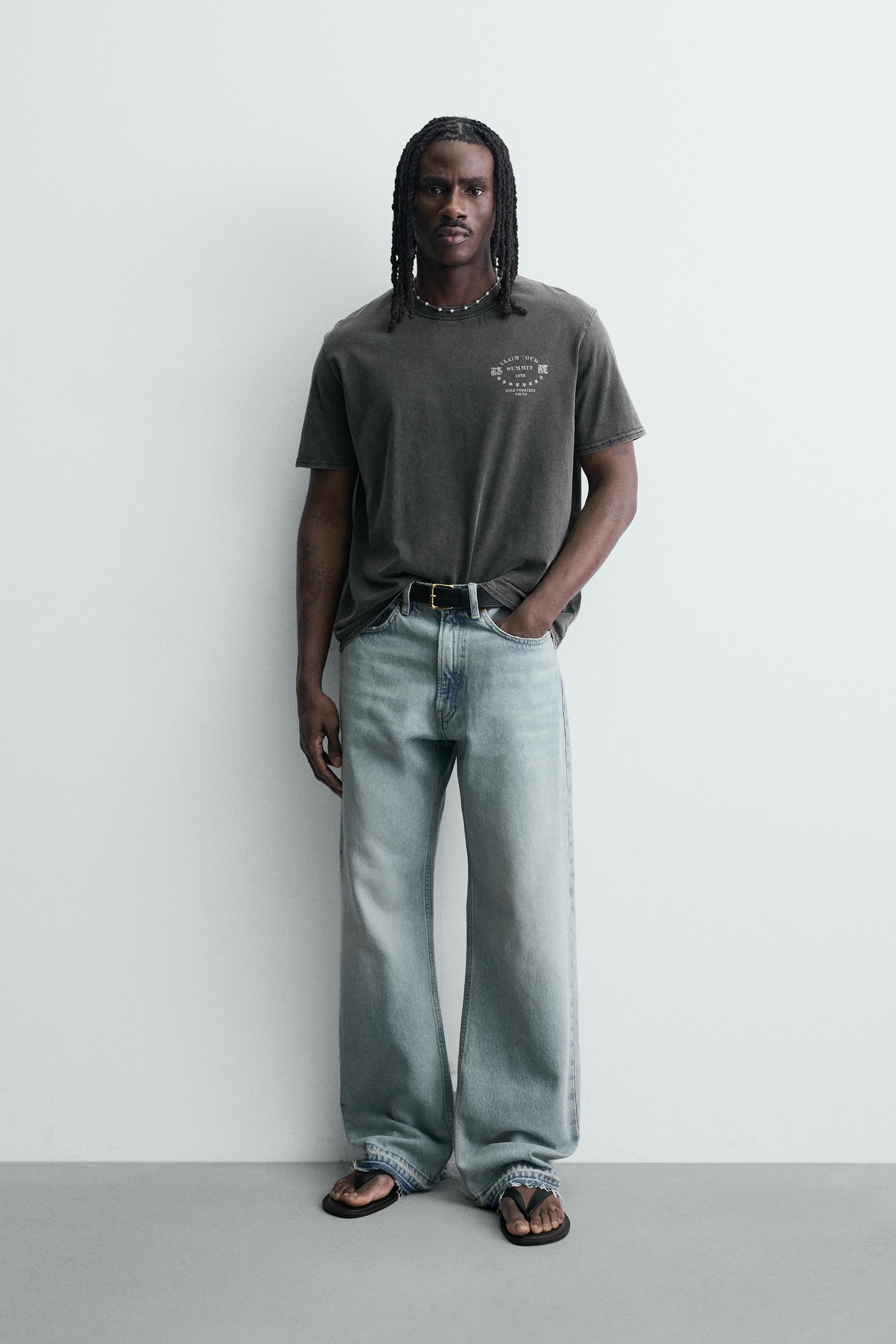 T-SHIRT IMPRIMÉS DÉLAVÉS