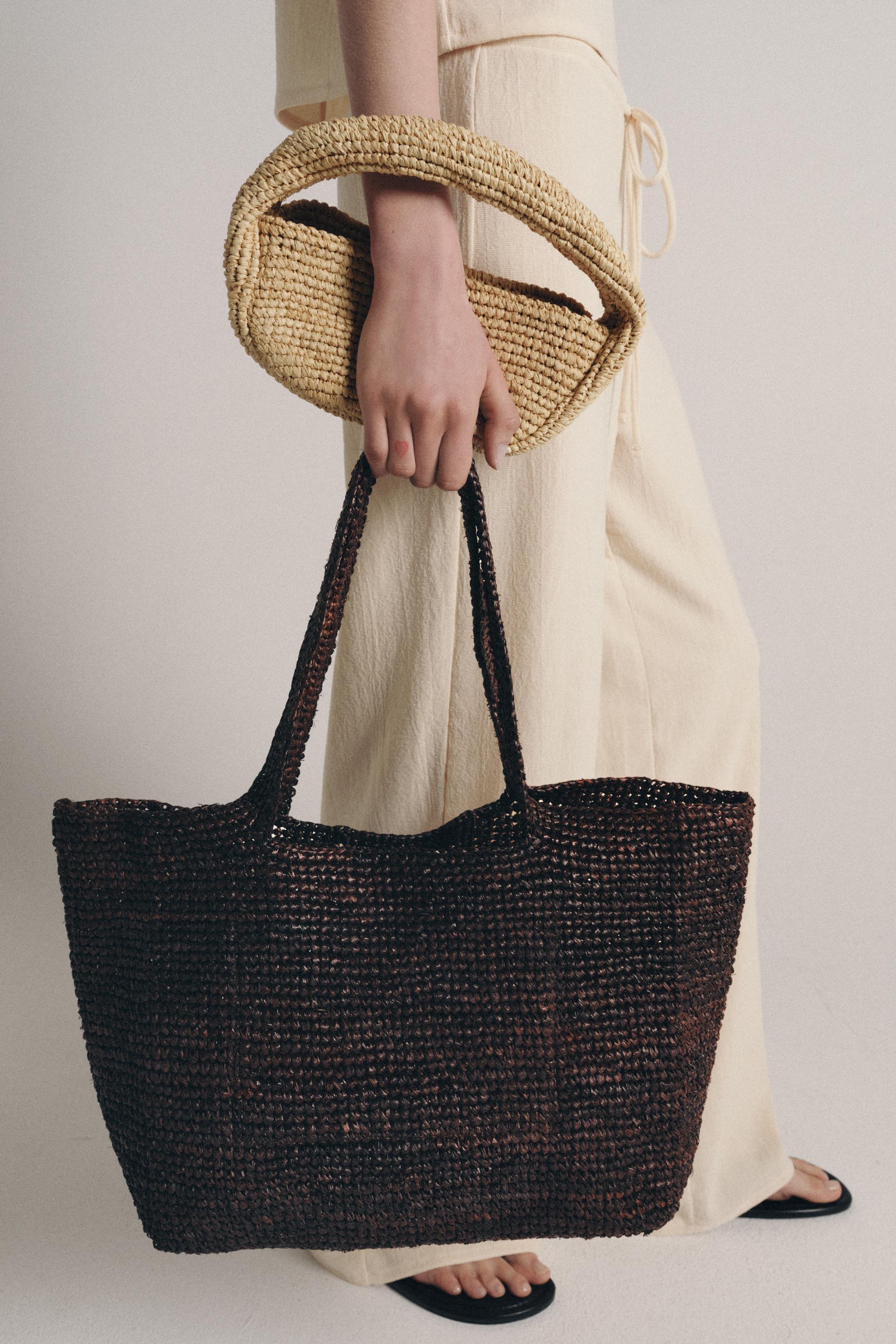 SAC SHOPPER EN RAPHIA