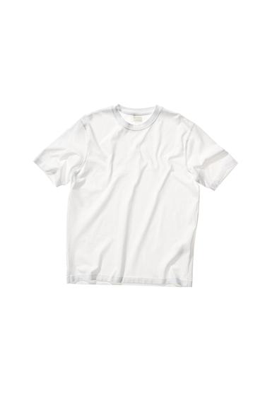 HEAVYWEIGHT SHORT SLEEVE T-SHIRT - White by Zara