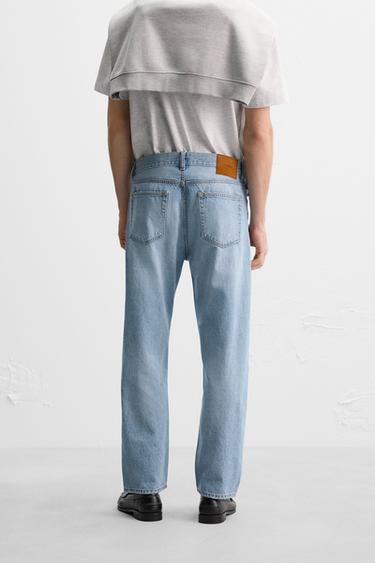 JEAN STRAIGHT FIT REGULAR - Bleu moyen de Zara - Image 2