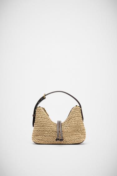 MINI SACA DE MANO DETALLE BOLAS - Beige claro de Zara